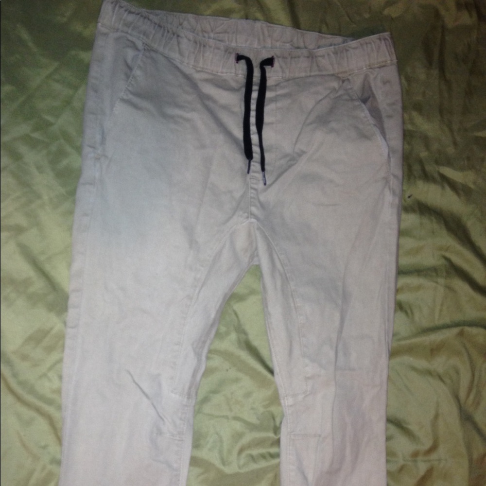 Tan/khaki joggers